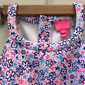 Lilly Pulitzer girls floral dress.